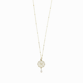 Auspicious Origin Small Pendant Necklace Gold